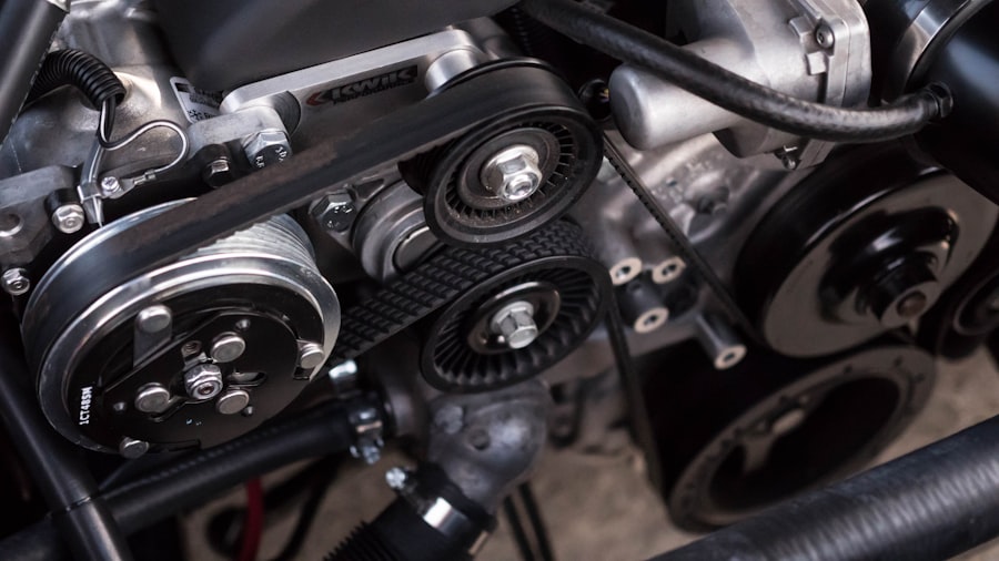 Detalj automobilskog motora